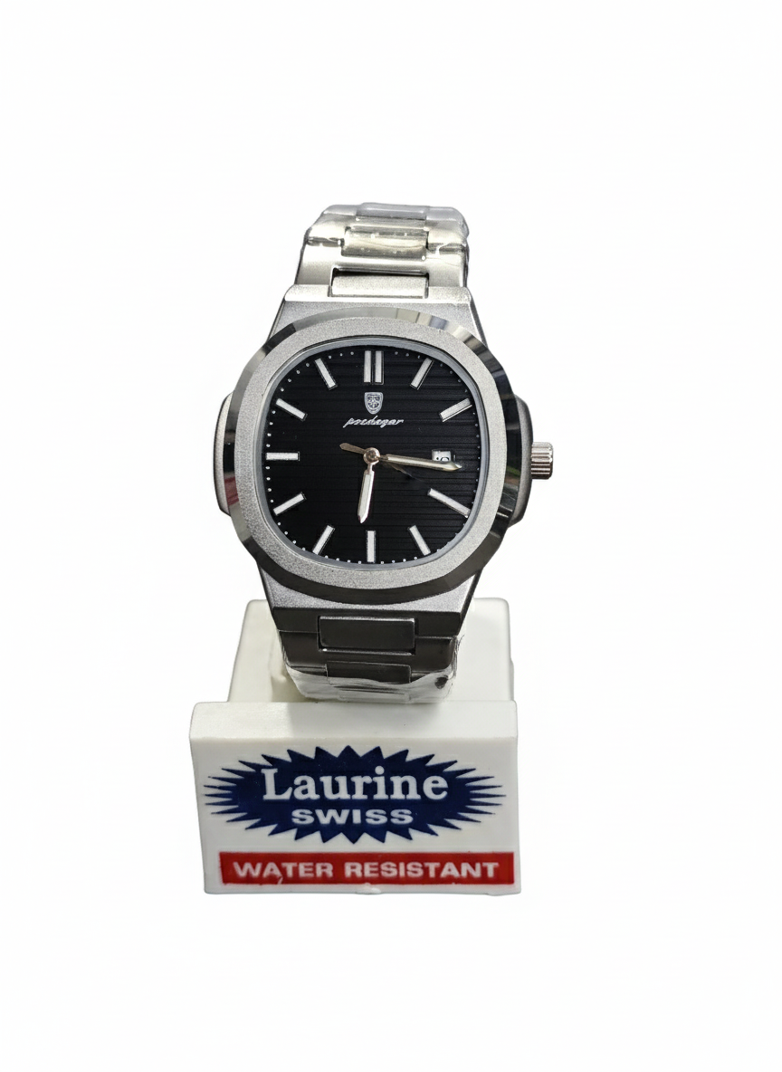 PAAZOMU Luxury Watch Business Waterproof Male Clock Luminous Date Stainless Steel Square Quartz Men Watch reloj hombre 2025 New