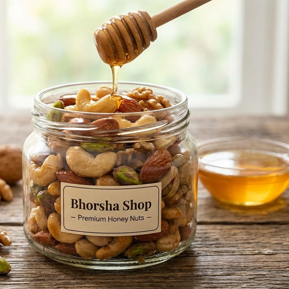 প্রিমিয়াম হানিনাট (Premium Honey Nut) - ১০০% খাঁটি ও স্বাস্থ্যসম্মত