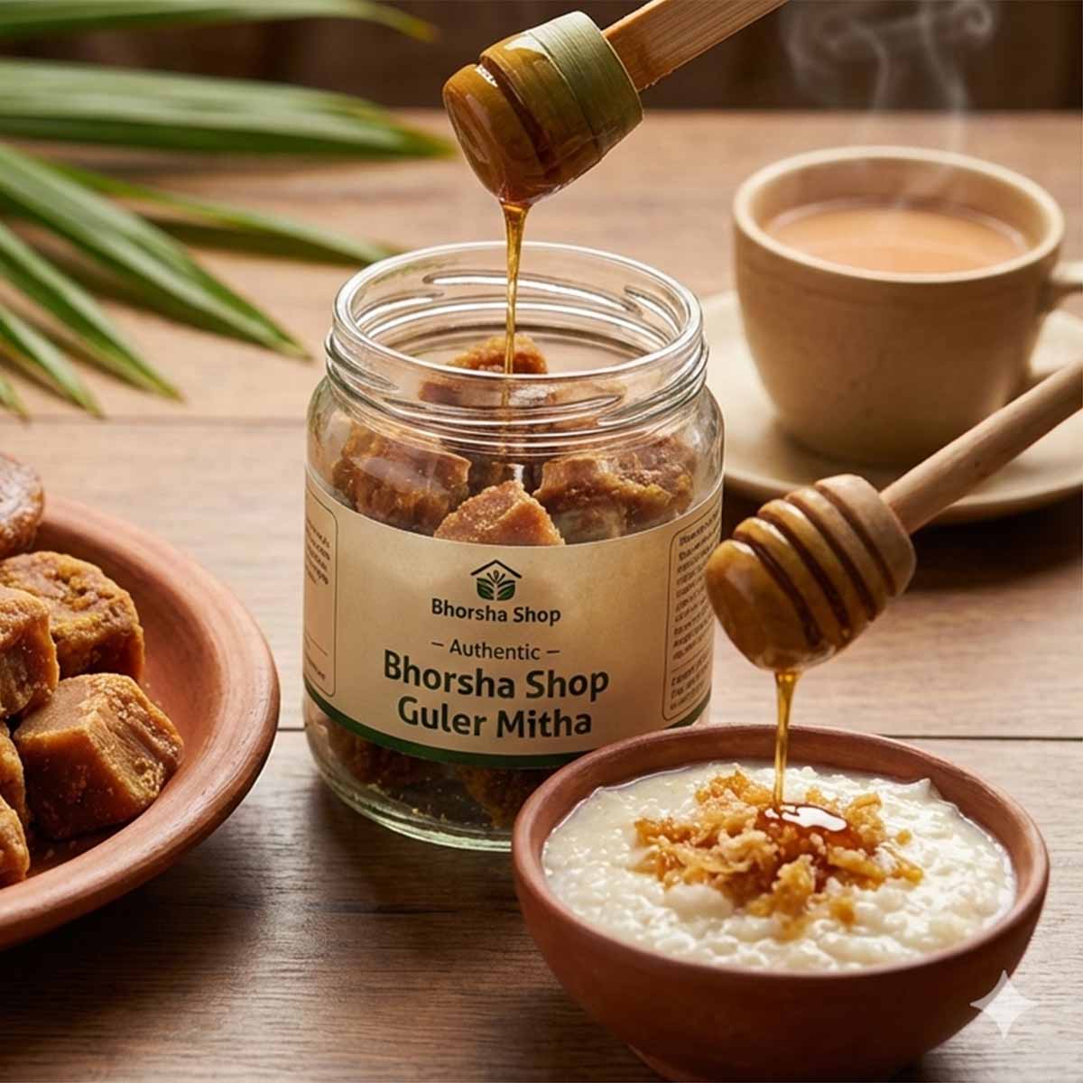 পটুয়াখালীর ঐতিহ্যবাহী খাঁটি গোলের মিঠা- Premium Nypa Palm Jaggery